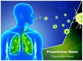 Lung Infection Editable PowerPoint Template