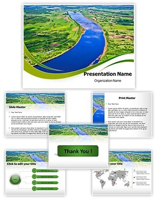 River Editable PowerPoint Template