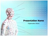 Alternative Medicine Acupuncture Editable PowerPoint Template