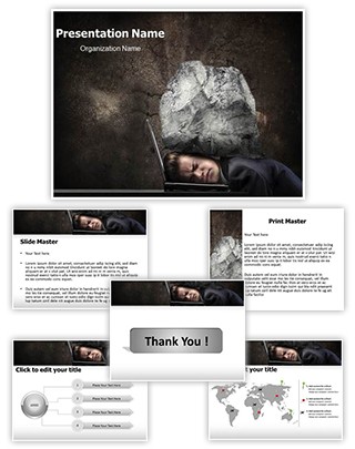 Stress Editable PowerPoint Template