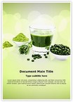 Antioxidants Food Editable Template