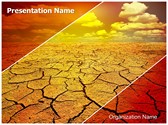 Drought Editable PowerPoint Template