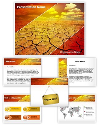 Drought Editable PowerPoint Template