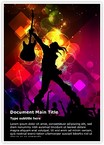 Rock concert Abstract Editable Template