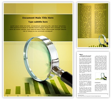 Growth Analysis Editable Word Template