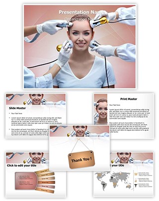 Cryolifting Mesotherapy Editable PowerPoint Template