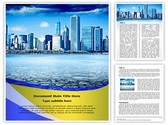 Business Town Editable PowerPoint Template