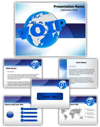 Voip Editable PowerPoint Template