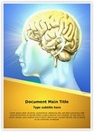 Human Brain Editable Template