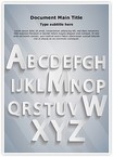 Typography Editable Template