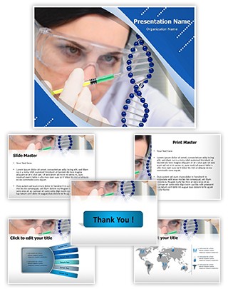 Genetic Engineering Editable PowerPoint Template