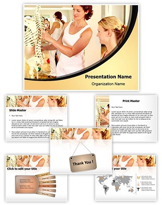 Osteoporosis Exercises Editable PowerPoint Template