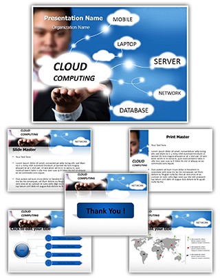 Cloud Computing Editable PowerPoint Template