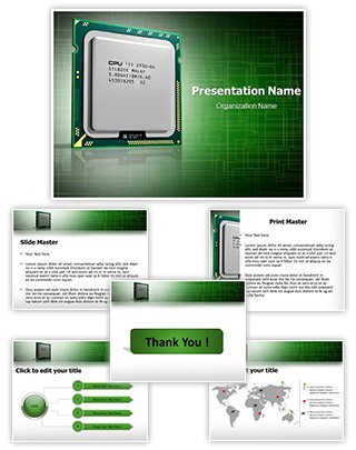 Cpu Editable PowerPoint Template