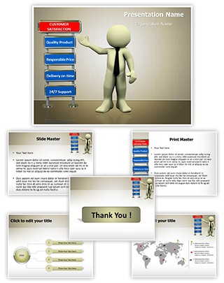 Customer Satisfaction Editable PowerPoint Template