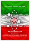 Iranian Nuclear Program Editable Template