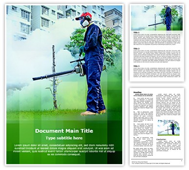 Environmental Health Editable Word Template