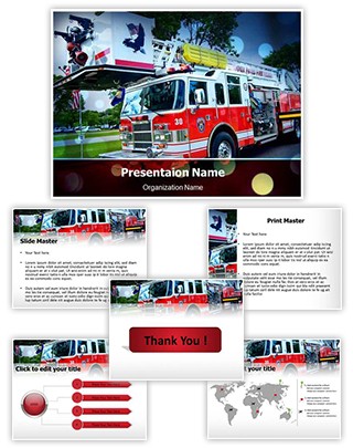 Fire Department Editable PowerPoint Template