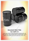 Lubricant Tank Editable Template