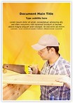Wood Craftsman Editable Template