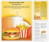Fast Food Mcdonalds Template