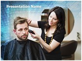 Hair Stylist Editable PowerPoint Template