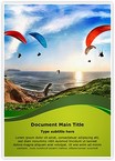 Paragliding Training Editable Template