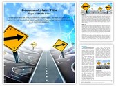 Labyrinth Of Roads Template