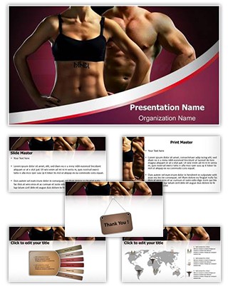 Bodybuilding Editable PowerPoint Template