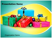 Christmas Gifts Editable PowerPoint Template