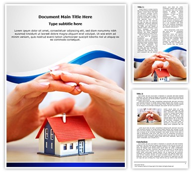 Home Insurance Editable Word Template