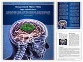 Brain Biochip Editable PowerPoint Template