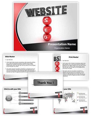 Seo Importance Editable PowerPoint Template