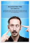 Eye Strabismus Problem Editable Template