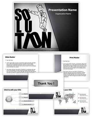 Solution Editable PowerPoint Template