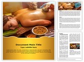 Indian Ayurvedic Oil Therapy Template