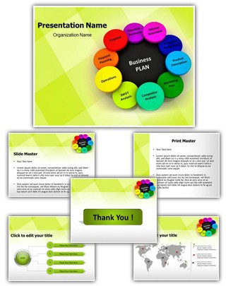 Business Plan Editable PowerPoint Template