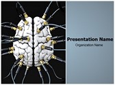 Artificial Brain Editable PowerPoint Template