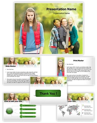 Bullying Editable PowerPoint Template