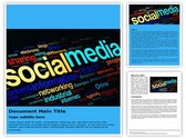 Social Media Editable PowerPoint Template