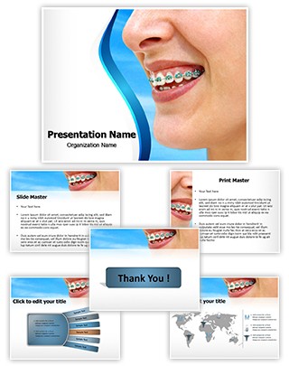 Braces Editable PowerPoint Template