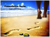 Foot Step Editable PowerPoint Template