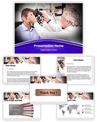 Ophthalmic Exam Editable PowerPoint Template