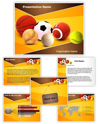 Ball Games Editable PowerPoint Template