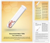 Test Tube Baby Editable PowerPoint Template