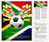 Football South Africa Editable PowerPoint Template