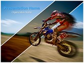 Off-Road Rider Editable PowerPoint Template