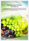 Grapes Editable Template