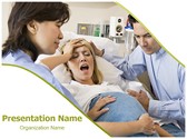 Giving Birth Editable PowerPoint Template