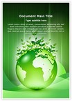 Green Earth Editable Template